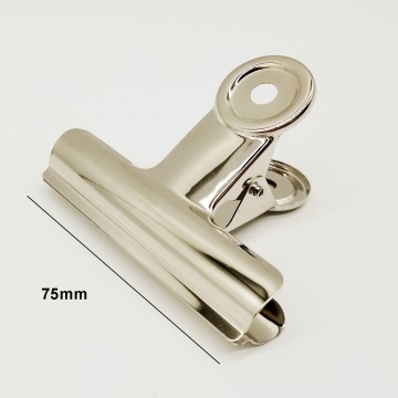 Metal File Binder Clips for Office Desktop - 75mm