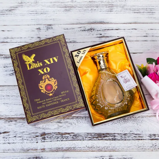 High-End Custom XO Wine Packaging Box With Lid