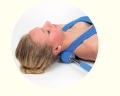 palo de rodillo de terapia de masaje espalda magnética
