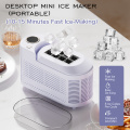 Tragbare Mini-Eiswürfelmaschine