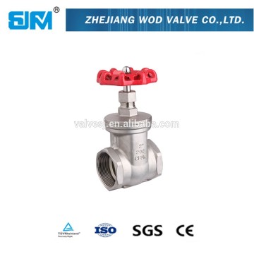 Cheap price NPT BSPT threaded gate valve pn16 electric gate valve