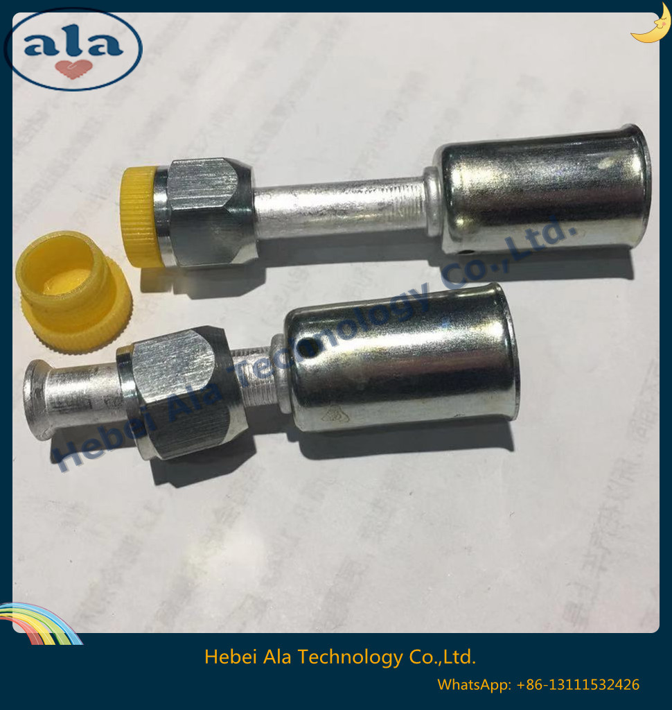 Al Joint With Iron Jacket Female Flare Auto Air Conditioning Hose Fittings Straight Ac Fittings 2 Al Joint With Iron Jacket Female Flare Auto Air Conditioning Hose Fittings Straight Ac Fittings 2