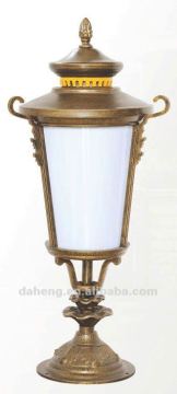 IP65 Antique de aluminio al aire libre Plilar/Gate Light AL-8244
