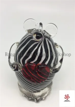 Big Mouse Glass Sculpture