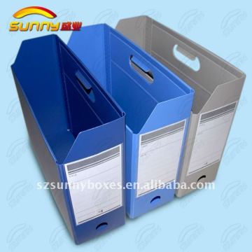 PP storage foldable box for files