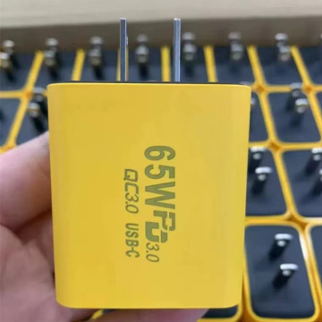 Customized Fast Charging Adapter 12W-65WPD with Dual Type-C and USB for Mobile Phones