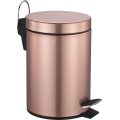 Simple Stainless Steel Trash Bin