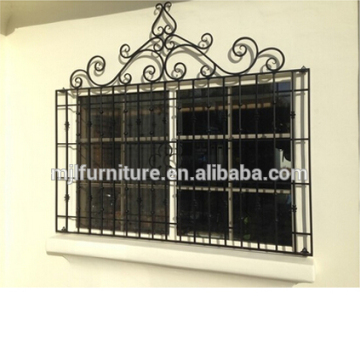 simple iron window guards