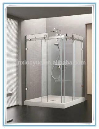 A004 sliding barn door hardware for double door