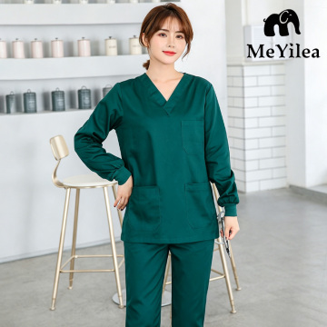 Dayanıklı Unisex Pamuklu Cerrahi Elbise
