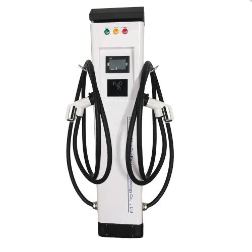 2*22kw dual guns EV charging station