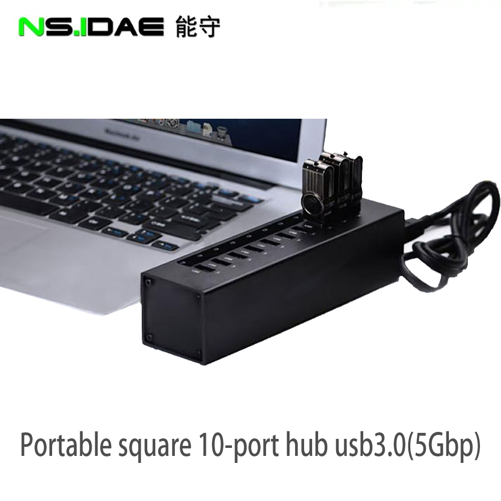 여행 필수 작업 허브 멀티 포트 USB3.0