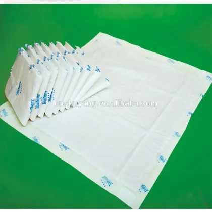 Incontinent disposable bed sheet nursing pad