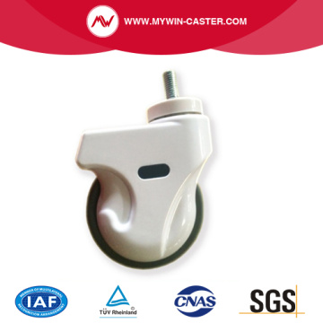 Super Sound-off Flexible Medical Caster with brake