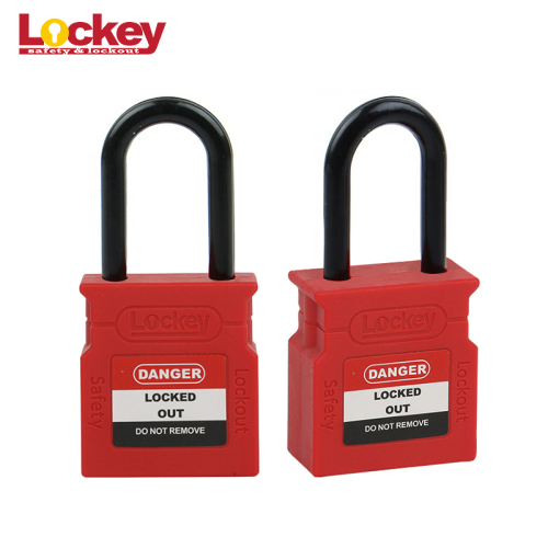 Security 38mm Shackle Pad locks Loto ABS Padlock