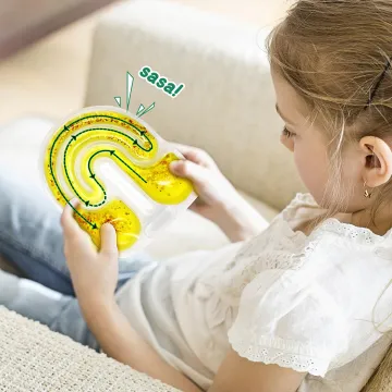 Colorful Squishy Tube Toys: Stress Relief Squeeze Toys for Adults and Children