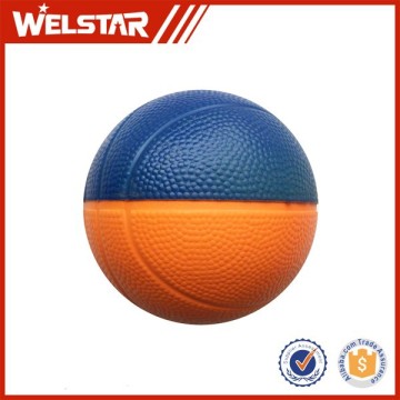 Manufacture Safty Emotion Toy PU Stress Basketball Promotional Basketball Toy