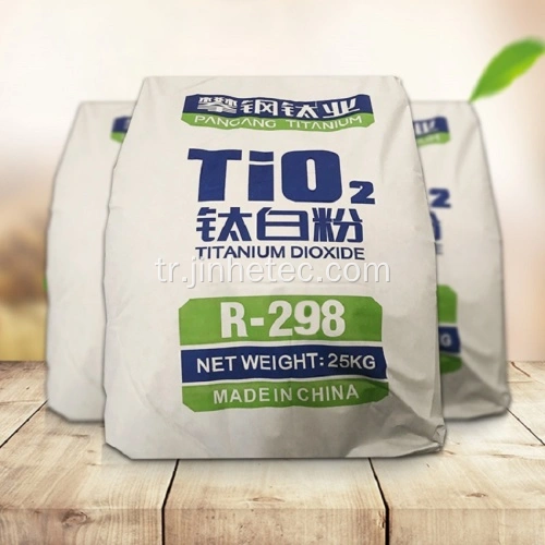R$ 298 Tio2 Çin Rutile Ti02 Titanyum Dioksit R298 Pang Titanyum Endüstrisi Üreticiler