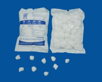 Medical cotton balls