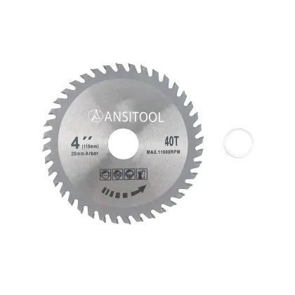 4 Inch Circular saw blade 40T for wood cutting saw blade Electric power tool 110mm
