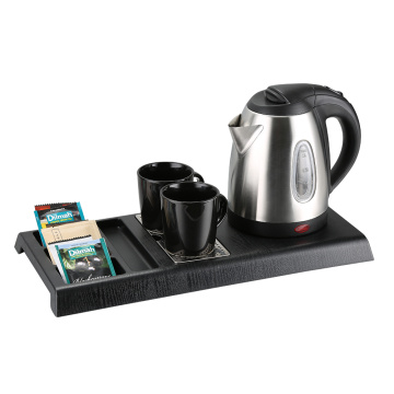 Hotel Silver 304 Stainless Steel Cordless Kettle