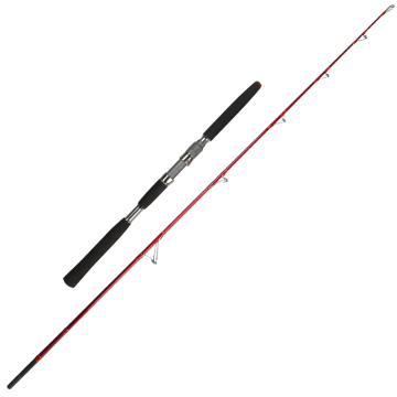 1,8m CW 50-200g περιστρεφόμενη ράβδος αλιείας σκαφών με υψηλή λαβή φωτός άνθρακα και 1,5 τμήματα