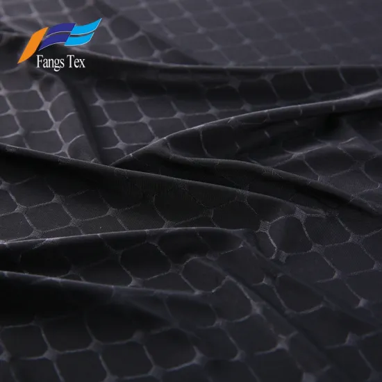 Islamic Muslim Embossed 100% Polyester Knit Abaya Fabric