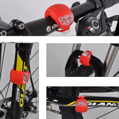 Wireless Silicon LED Bike Tail Light for Outdoor Riding