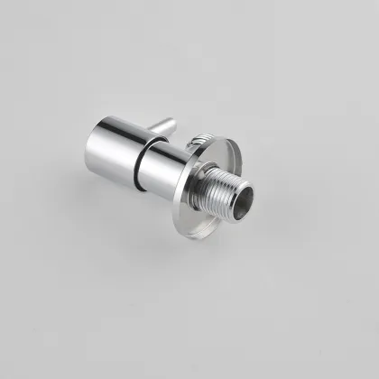 Bathroom Brass Chrome Shower Flow Control Splitter Triangle Valve