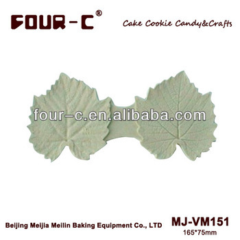 Vine leaf veiner,silicone veiner mould,cake design mould