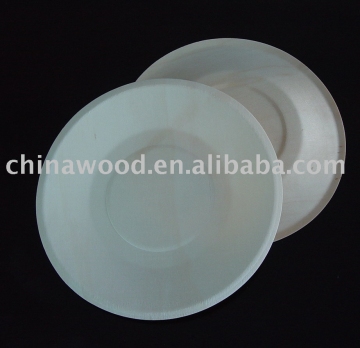 wooden disposable plate YDP02
