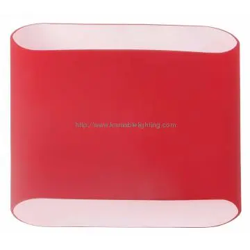 Modern Red Hotel Designer Wall Lights