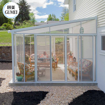 Factory Price Customized 4 Season Sunroom with Hollow Glass for Villa Gardens