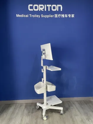 China CORITON Lucy Medical Roll Stand for Edan ECG Workstation SE-1515