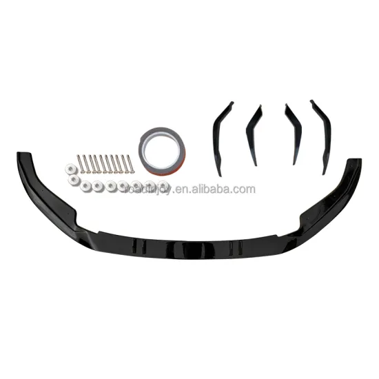 Front Lip Bumper Spoiler for Audi A4 RS4 - 2017 2018 2019 2020