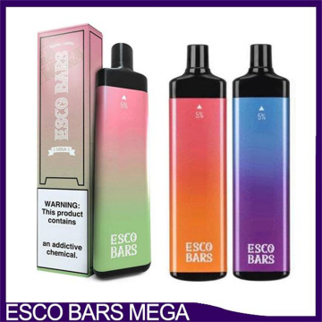 Esco Bars 메가 일회용 vape 5000 퍼프