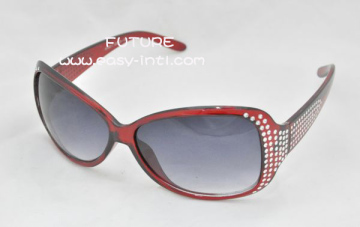 Rhinestones Fashion Sunglasses with Asoorted Colors