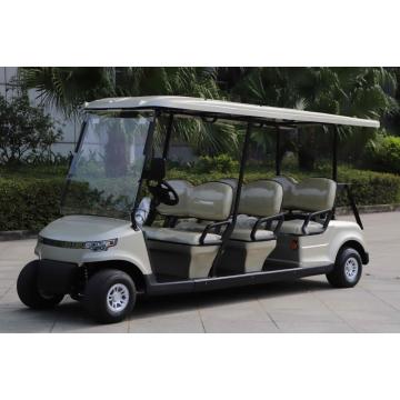 6 пассажирских электрических гольф -автомобилей