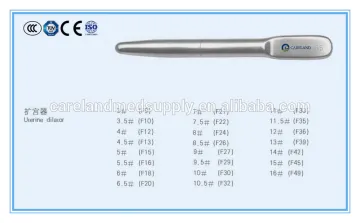 High Class Hegar Uterine Dilator Sounds Set Surgica Instrument set, Gynecology for Delivery Room
