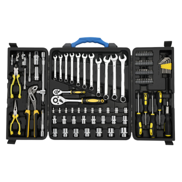 New Double Door 110 Pcs Car Repair Tool Box Kit