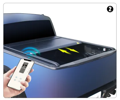 Electric Tonneau Roll Cover for Changan Kaicene Kaicheng F70