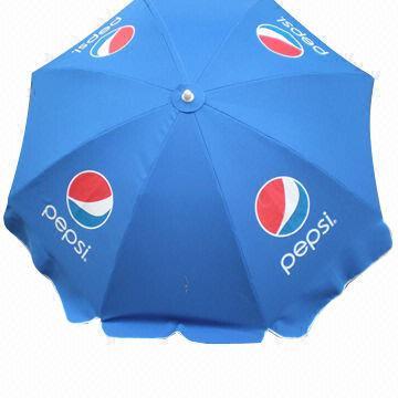 High Quality Beach Umbrella with 8 Panels, Made of 160g Cotton Fabric, Customized Designs Welcome