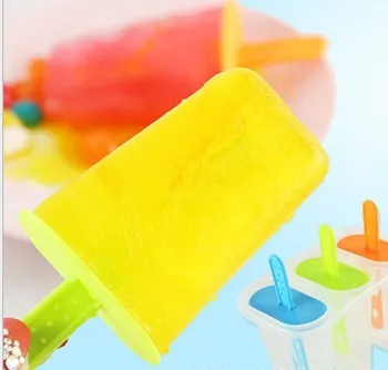 Plastic Ice Pop Maker Ice Pop Mouds Ice cube mould