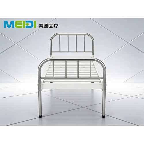 Stainless Steel Slat Flat Hospital Bed, Medical Flat Bed, Custom Made