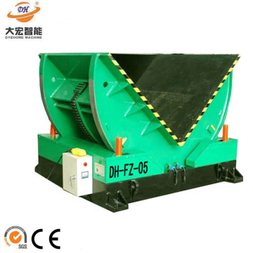 Automatic steel coil turn over machine