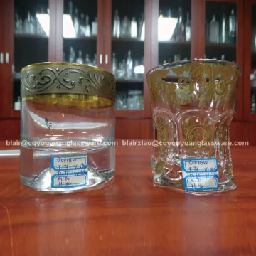 5OZ Twisted Whiskey Glasstwist Whiskey Glass Whiskey Glass Lead Free