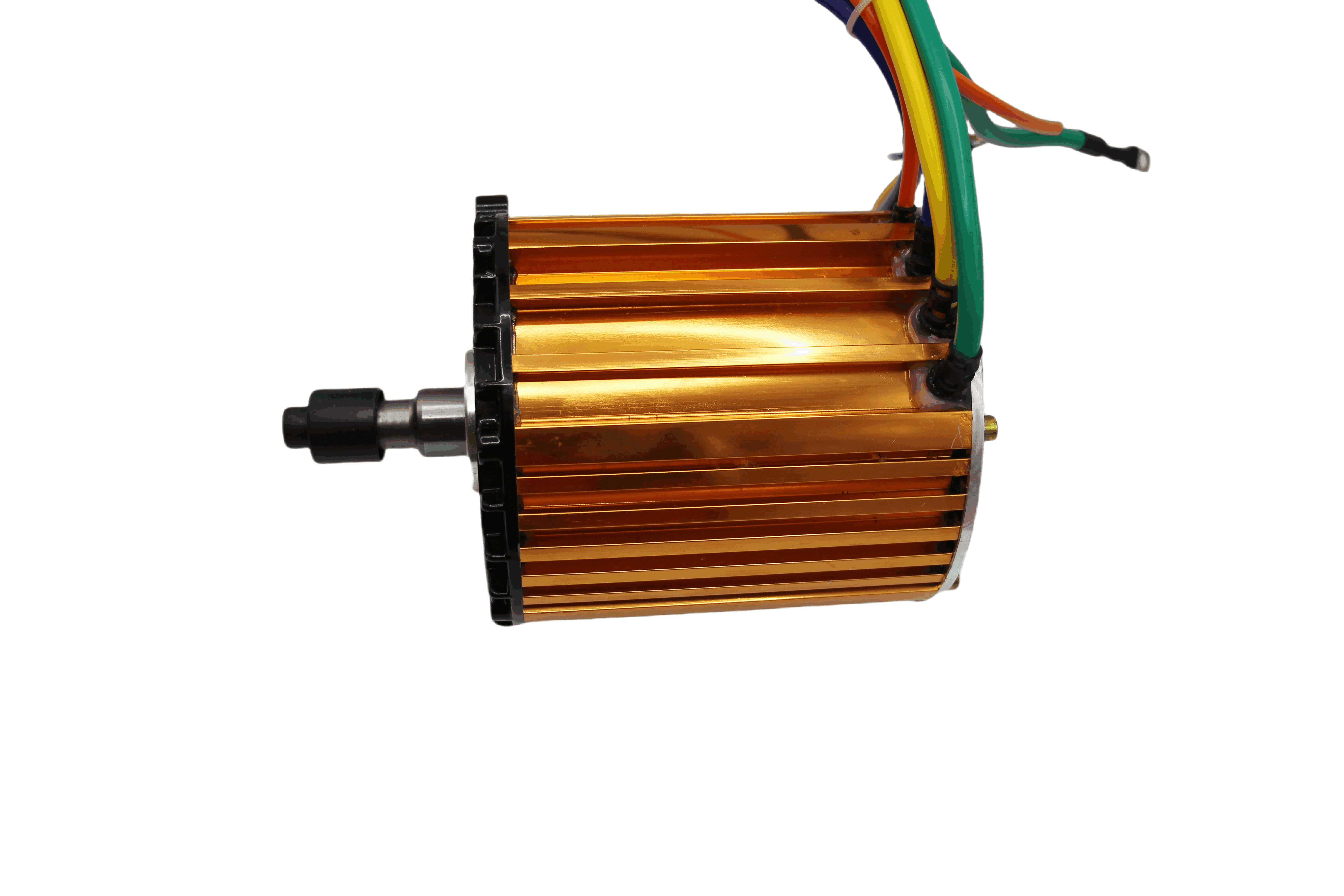 DC motor with three phase design