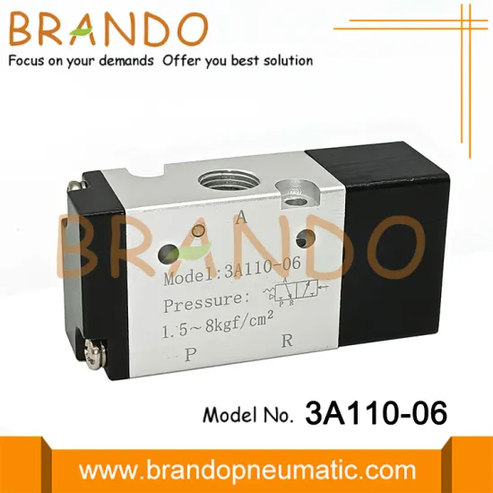 Airtac Type 3A110-06 3/2 Way Air Pilot Valve