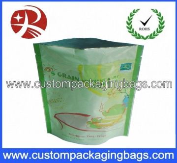 Candy Pet / Al / Pe Bottom Gusset Coffee Packaging Bags With Zipper