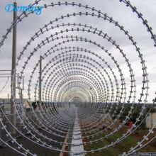 BTO-22 960mm Diameter Galvanized Military Concertina Razor Barbed Wire